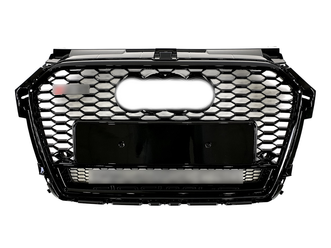 Решітка радіатора Full Black ( в стилі RS1 ) Quattro на Audi A1 8X 2014-2019 року