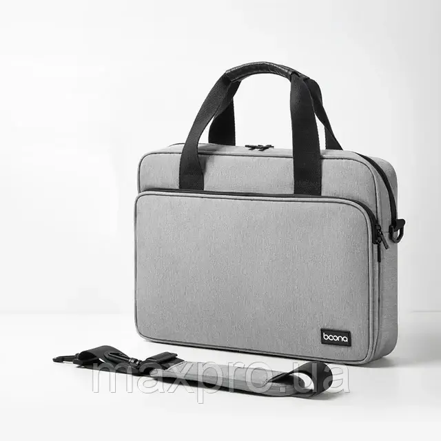 Сумка для ноутбука BOONA 17*18" сіра