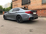 Задній бампер (стиль M5 F90) на BMW 5 Series G30/G31 2017-2020 року, фото 6