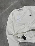 Чоловіча кофта світшот CALVIN KLEIN M2282 біла, фото 5