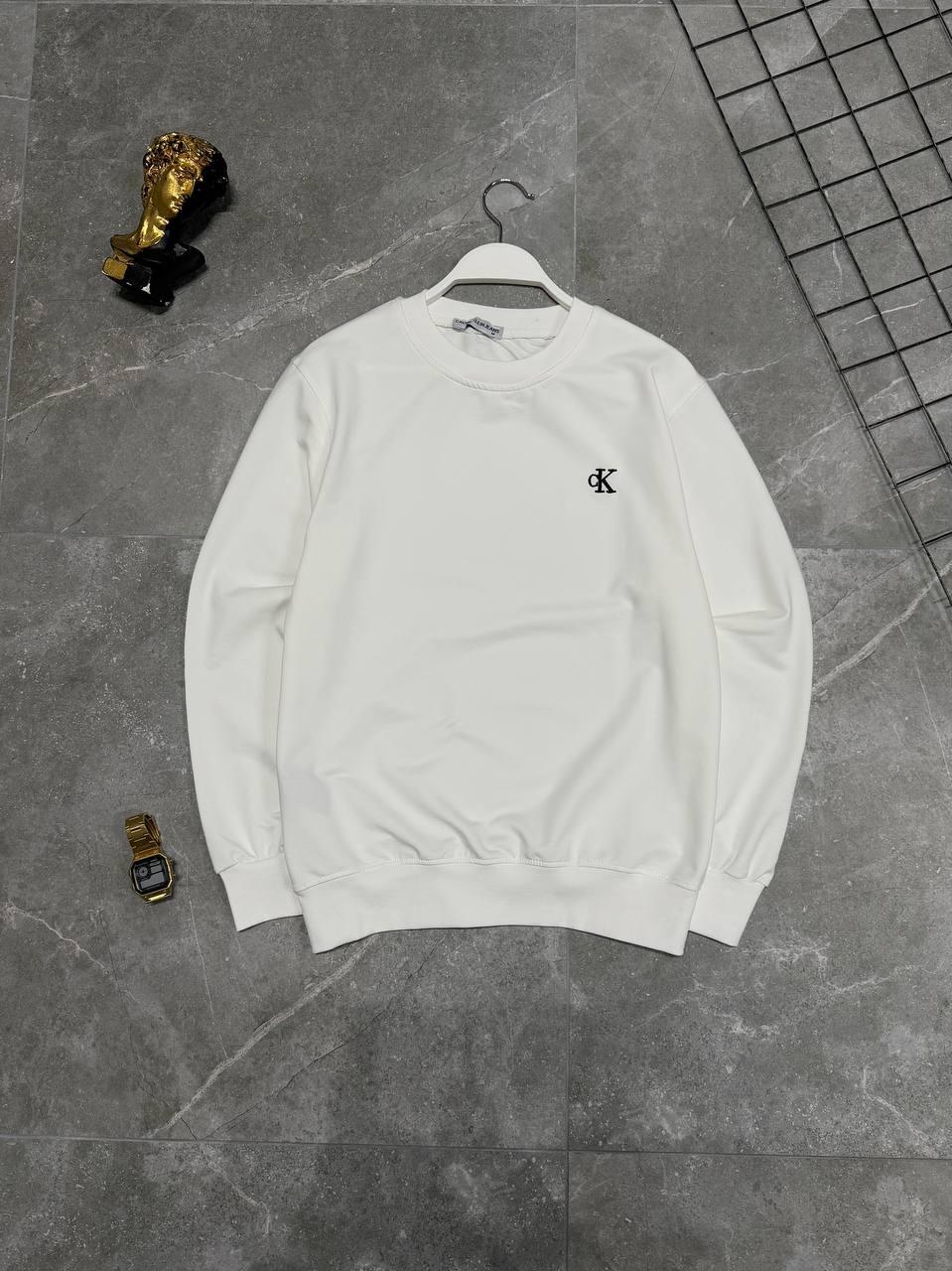 Чоловіча кофта світшот CALVIN KLEIN M2282 біла