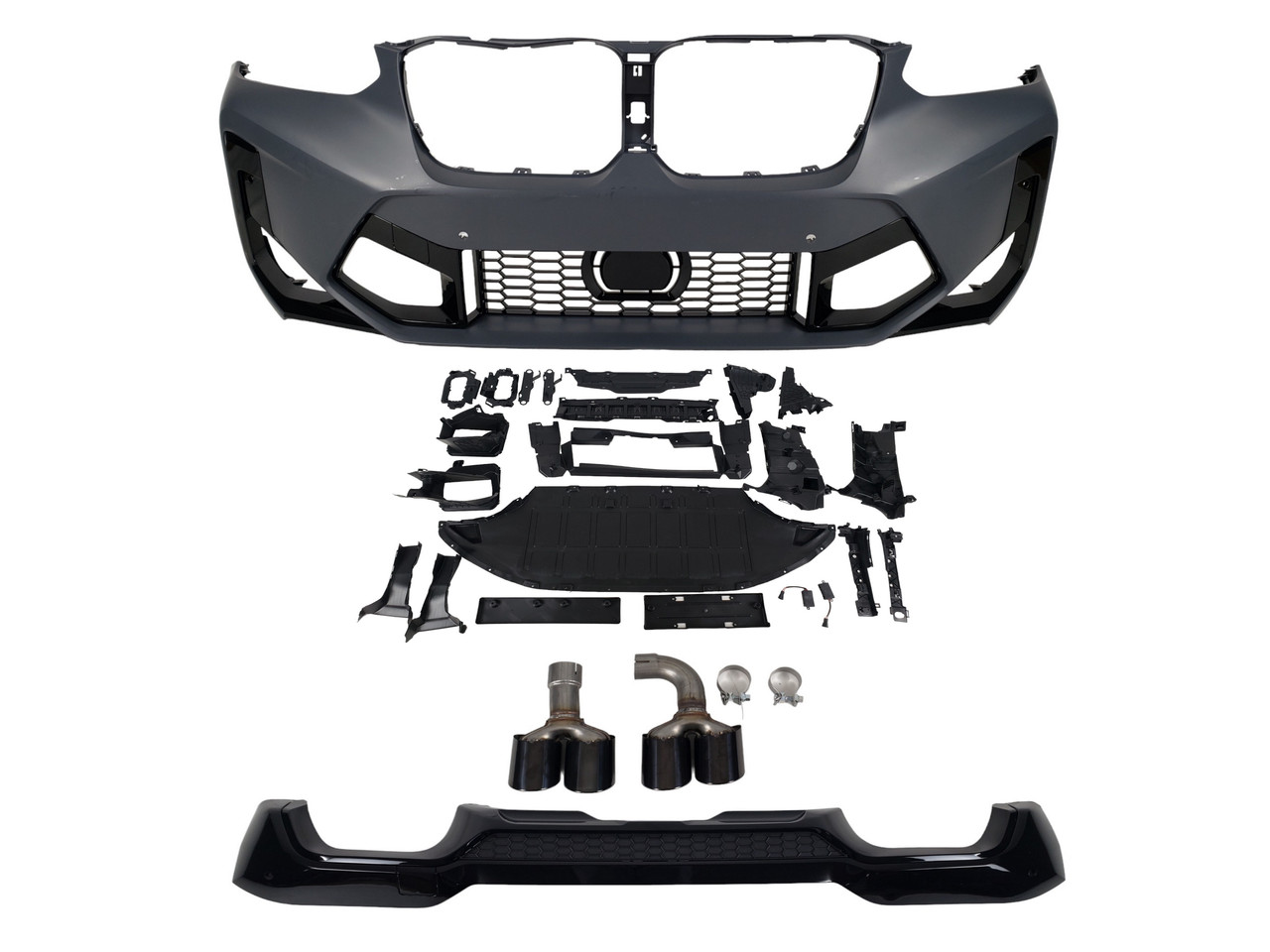 Комплект обвісів ( стиль X3M F97 ) Body Kit на BMW X3 G01 2022-2024 року