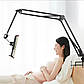 Тримач планшета телефона із затискачем для ліжка столу 360, фото 2