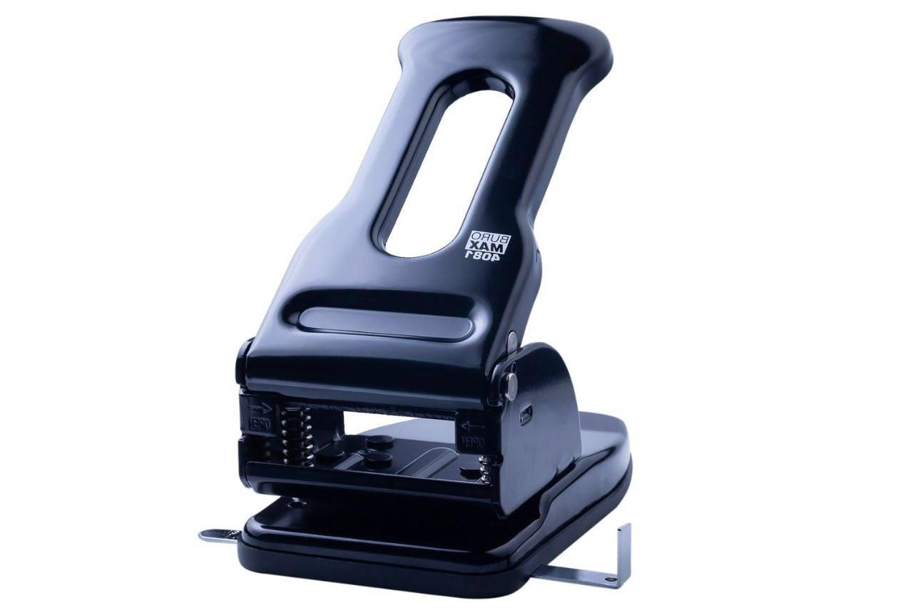 Діркопробивач металевий 70 аркушів Buromax 4081 чорний