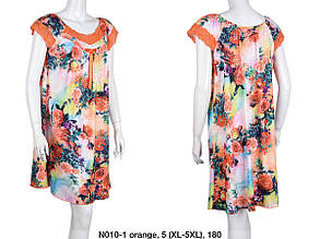 Нічна сорочка жіноча оптом (XL-5XL) Китай-131591, фото 4
