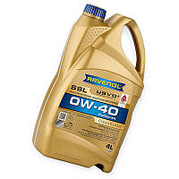 Олива моторна Ravenol 0W-40 SSL "Fullsynth PAO" SP-CF, A3-B4 4л