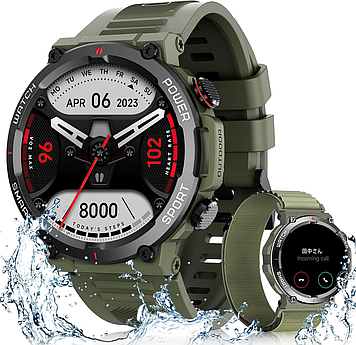 Смарт-годинник Blackview W50 Green 1.39 дюймів 360*360 Глобальна версія!