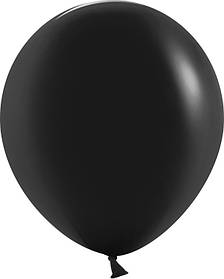Кулька 18"/46 чорний, пастель, латекс однотонний ТМ "Balonevi" шт.