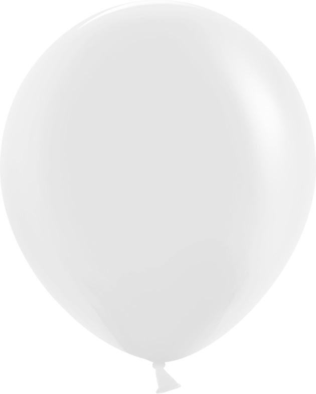Кулька 18"/46 білий, пастель, латекс однотонний ТМ "Balonevi" шт.