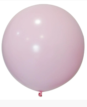 Кулька 24"/60 рожевий макарун латекс ТМ "Balonevi" однотонний УП шт.