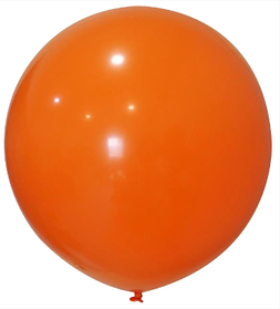 Кулька 24"/60 помаранчевий латекс пастель ТМ "Balonevi" однотонний УП шт.