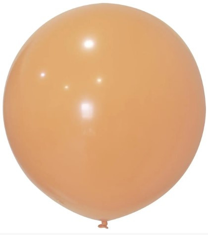 Кулька 24"/60 тілесний латекс пастель ТМ "Balonevi" однотонний УП шт.