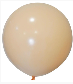 Кулька 24"/60 персиковий (лососевий) латекс пастель ТМ "Balonevi" однотонний УП шт.