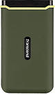 SSD накопичувач Transcend USB 3.1 Gen 2 Type-C ESD380C 1TB Military Green