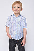 Рубашка детская мальчик голубая 148970L