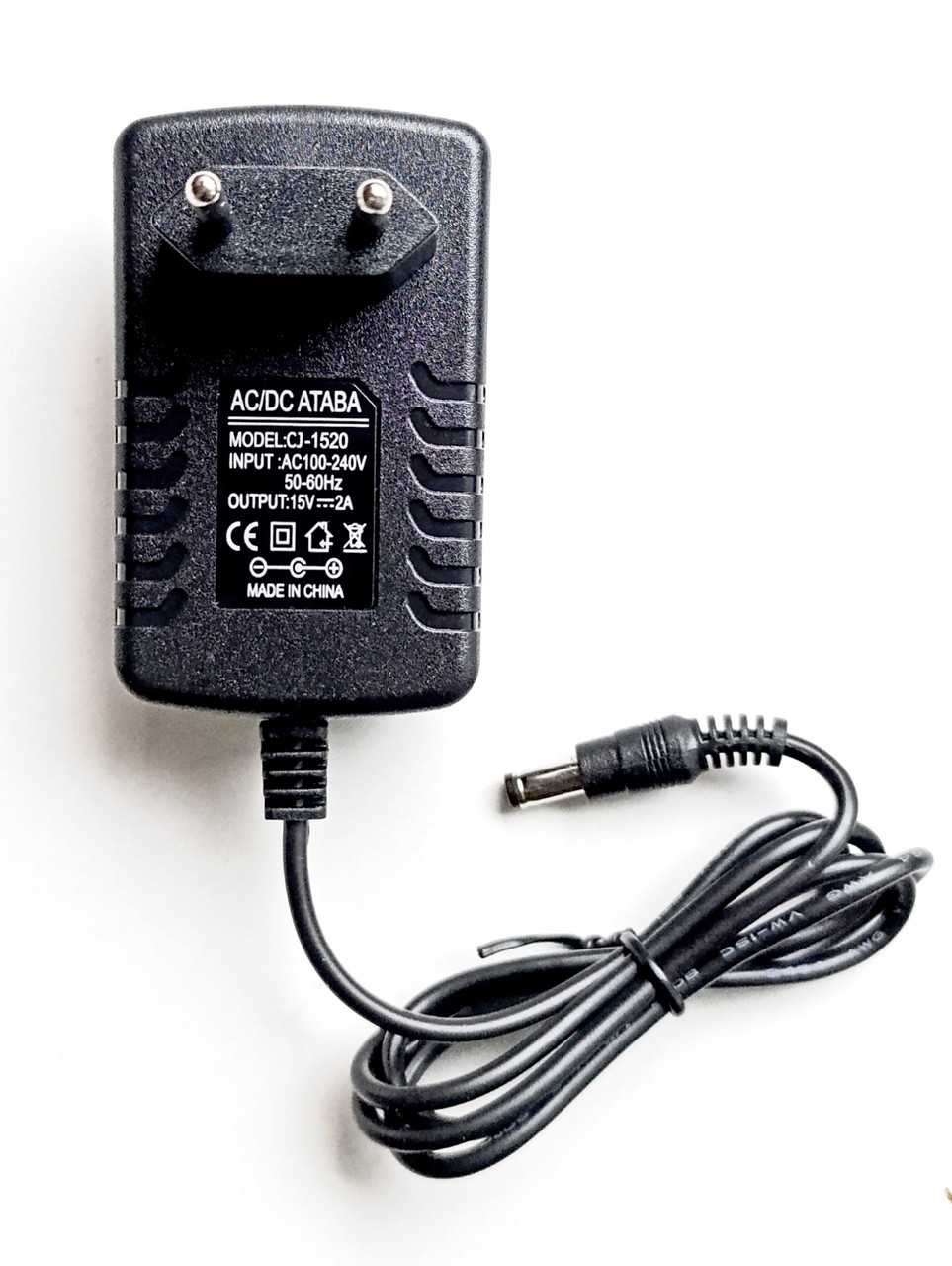 Блок живлення Ataba 15V 2A (5.5*2.5)