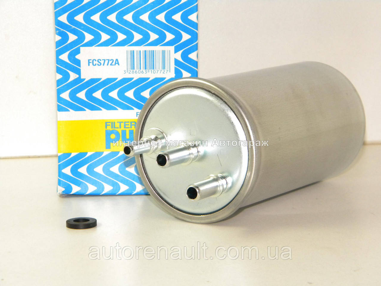 Фильтр топливный на Рено Логан 1.5dCi 2004-2012 PURFLUX (Франция) FCS772A - фото 1 - id-p451041589