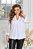 Р-ри 52-66 Жіноча ошатна вільна блузка, фото 3