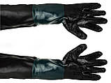 Гумові рукавички для піскоструя Geko G02028 Польща, фото 2