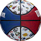 М'яч баскетбольний Wilson NBA All Team WTB1301 NBA (розмір 7), фото 4
