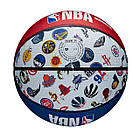 М'яч баскетбольний Wilson NBA All Team WTB1301 NBA (розмір 7), фото 7