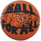 Баскетбольний м’яч Nike Everyday Playground N.100.4371.811.06 (розмір 6) помаранчевий, гумовий, для вулиці та зали, фото 2