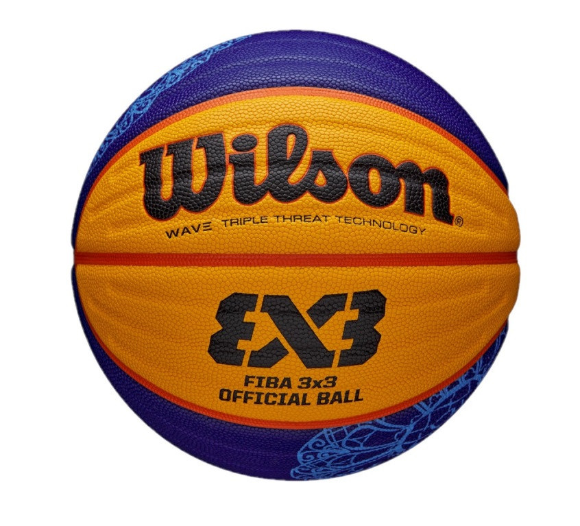 М'яч баскетбольний Wilson FIBA 3X3 Official Game Ball Paris Retail 2024 WZ1011502XB6F (розмір 6), фото 1