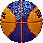 М'яч баскетбольний для стрітболу Wilson FIBA 3X3 Paris 2024 WZ3015001XB6F (розмір 6), фото 2