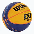 М'яч баскетбольний для стрітболу Wilson FIBA 3X3 Paris 2024 WZ3015001XB6F (розмір 6), фото 5