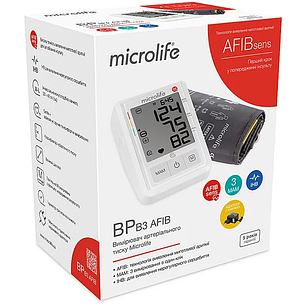 Тонометр Microlife BP B3 AFIB автоматичний з адаптером на плече, фото 1