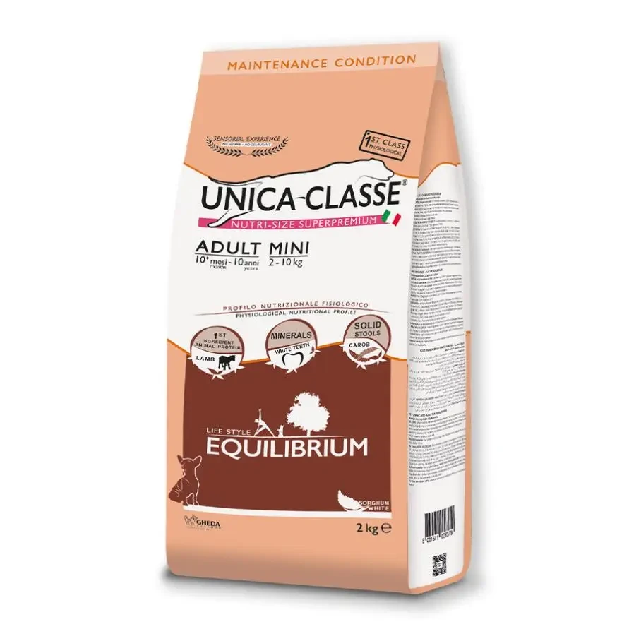 Сухий корм для собак Unica Classe Adult Mini Equilibrium - Lamb 2 kg