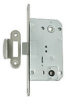 Міжкімнатний механізм WC USK 410B PVC 96*50 із зворотньою планкою 82*30, Нікель