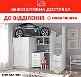 Ліжко-горка 80*170 Bed Room №1 Lamborghini Чорний без ТУМБИ, фото 3