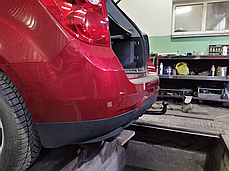 Фаркоп Chevrolet Equinox 2009-2017 (Шевроле Еквінокс 2) без підрізу бампера, фото 3