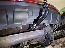 Фаркоп Chevrolet Equinox 2009-2017 (Шевроле Еквінокс 2) без підрізу бампера, фото 5