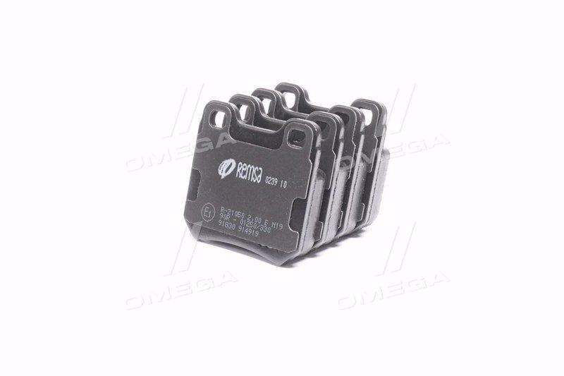 Колодка гальм. диск. OPEL OMEGA A задн. (вир-во REMSA) 0239.10 UA58
