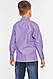 Рубашка детская мальчик фиолетовая 141084L - фото 3 - id-p2493047815