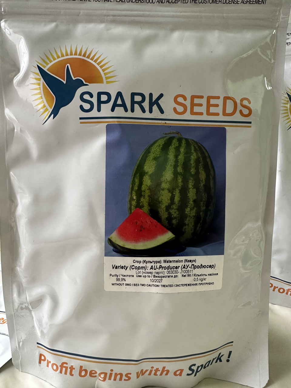 Кавун АУ-Продюсер Lark Seeds 0,5 кг США