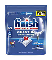Таблетки для посудомийних машин Finish Quantum All in 1, 60 шт