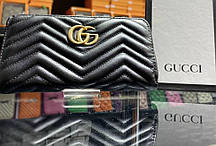 Жіночий стильний гаманець на змійці Gucci (гуртом/роздріб)