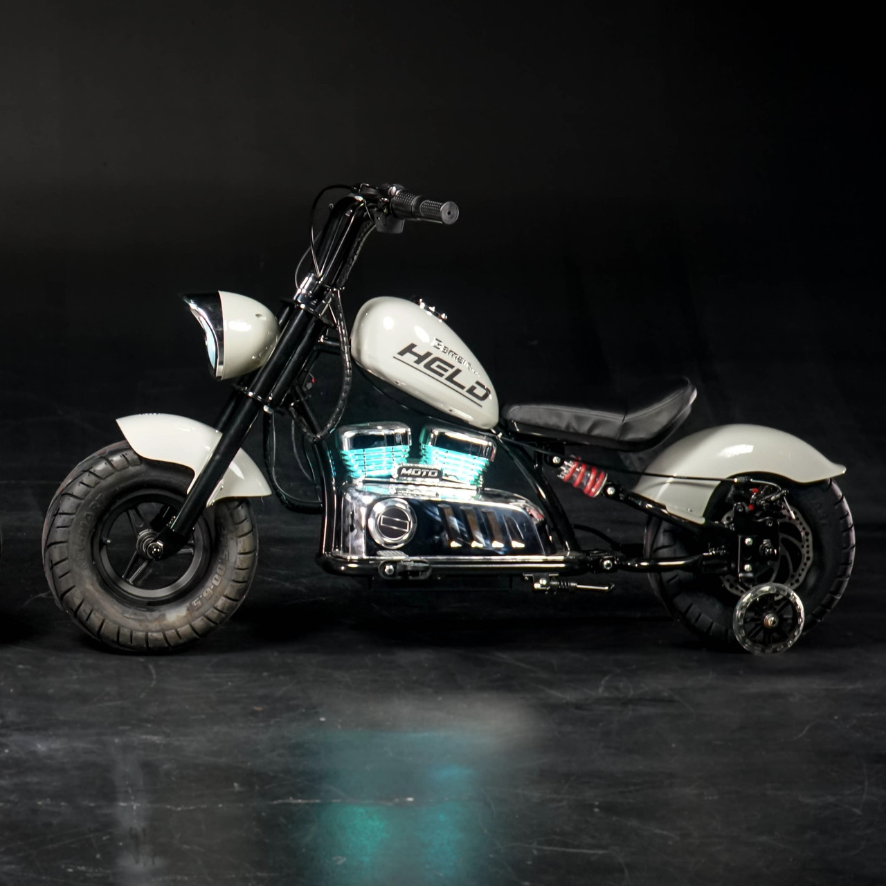 Електромотоцикл дитячий Harley-Davidson (білий колір) 350W, фото 1