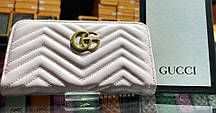 Жіночий стильний гаманець на змійці Gucci (гуртом/роздріб)