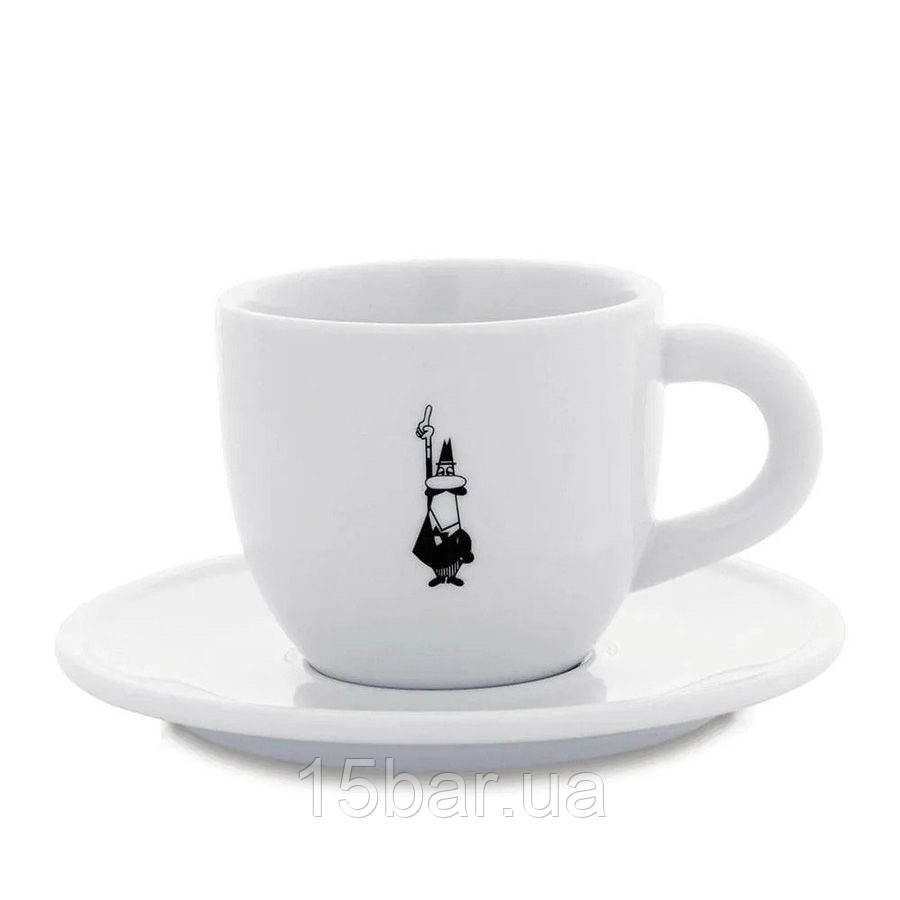 Чашка+блюдце Bialetti Cappuccino 99Y0TZ099