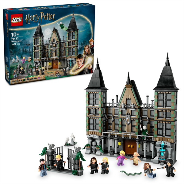 Конструктор LEGO Harry Potter Маєток родини Мелфой 1601 деталь