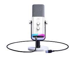 Мікрофон Fifine AM8 White