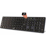 Клавіатура Genius SlimStar 126, USB, клавіші типу "Шоколад", 12 функціональних клавіш, 1.4 м, Black, фото 6