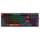 Ігрова клавіатура A4tech Bloody S98, RGB підсвічування, BLMS Red, USB, Bloody Red