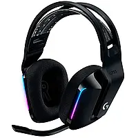 Ігрові навушники Logitech G733 RGB Black професійна гарнітура для ПК і PlayStation 5, знімним мікрофоном