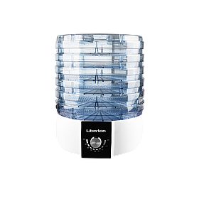 Сушарка для овочів і фруктів Liberton 520 Вт з піддоном для пастили, харчовий пластик