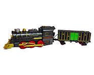 Дитяча іграшкова "Залізна дорога" світло, звук, дим, фото 3